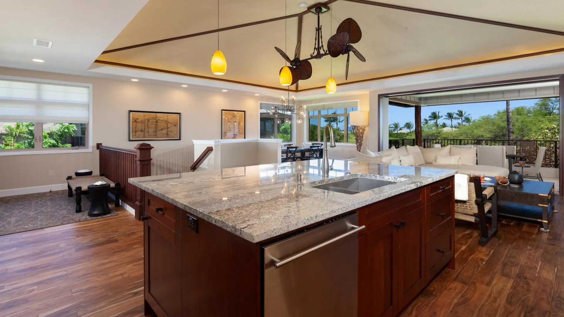 וויקולואה Hawaii Roma Elevated 4Br Kamilo Home With Golf Course View בית נופש